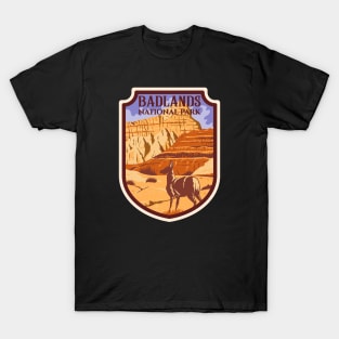 Badlands National Park Emblem T-Shirt